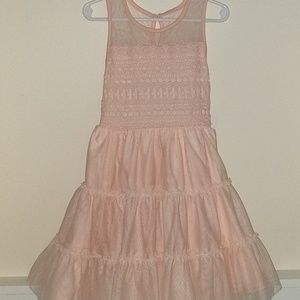Peach Dress Girl's Size 5 Youth
